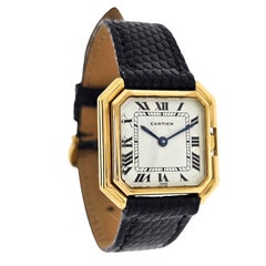 Cartier Paris Cienture MM Medium size 27x27mm Manual Wind, Circa 1974-78