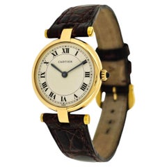 Carter Paris Vendome LC, PM Small, oro giallo 18 carati. Rif. W15042. Intorno agli anni ’80