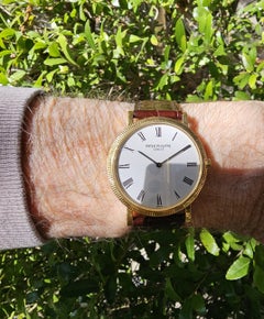 Patek Philippe 5120J Extra Thin Automatic Calatrava, Cert of origin, Circa 2002