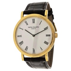 Patek Philippe 5120J Extra Thin Automatic Calatrava, Cert of origin, Circa 2002