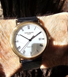Patek Philippe 3944J Quartz, Date and Sweep Second, Tiffany & Co. Circa 1982-85