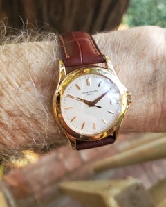 Patek Philippe 5107R Automatic Calatrava Watch 37mm, NOS Full Set, Circa 2003