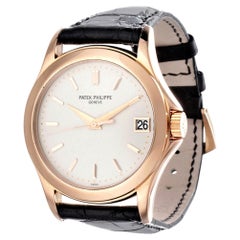 Patek Philippe 5107R Automatic Calatrava Watch 37mm, NOS Full Set, Circa 2003
