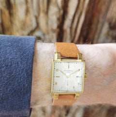 Patek Philippe 1566J Vintage Square Retro Watch Unisex Watch Circa 1947