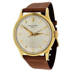 Patek Philippe 570J Over Size First Vintage Calatrava 35.5 mm Circa 1957-58