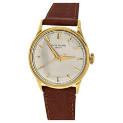 Patek Philippe 570J Over Size First Vintage Calatrava 35.5 mm Circa 1957-58
