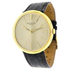 Patek Philippe 2591J Vintage 35mm Center Lug Calatrava Watch Circa 1962
