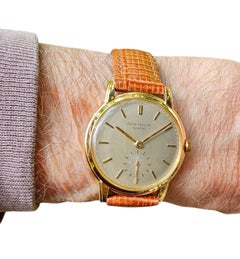 Patek Philippe 2484 Disco Violante Calatrava-32mm Watch, Circa 1953-4
