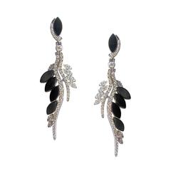 "Dafne" Earrings 18 Karat Gold, Diamonds, Ceramic 9