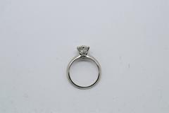 Tiffany & Co. 1.49 Carat Round Diamond Platinum Engagement Ring