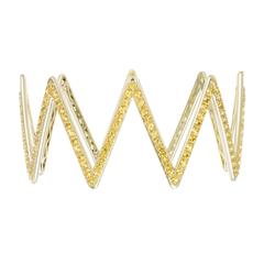 Sabine Getty Yellow Topaz Ziggy Choker Necklace 9