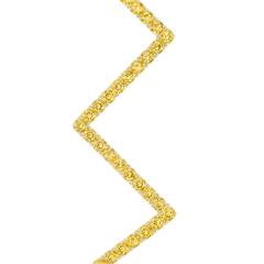Sabine Getty Yellow Topaz Ziggy Torque Necklace