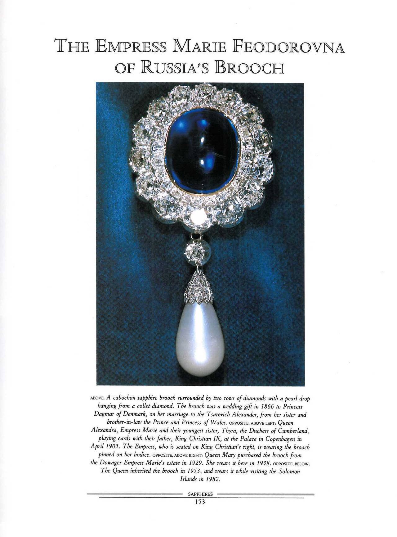 Book of THE QUEEN'S JEWELS - The Personal Collection of Elizabeth ll 3