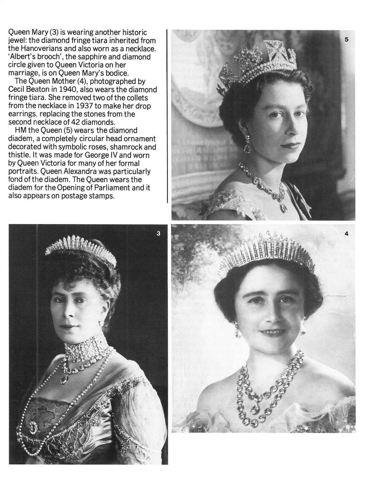 Dieses Buch gibt einen Einblick in die Geschichte der privaten Schmucksammlung dieser königlichen Damen, angefangen bei Königin Victoria bis hin zur verstorbenen Diana Prinzessin von Wales. Königin Victoria im späten 19. Jahrhundert und dann Königin