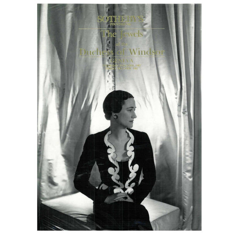 Book of The Jewels of the Duchess of Windsor - Sotheby's Geneva Catalogue