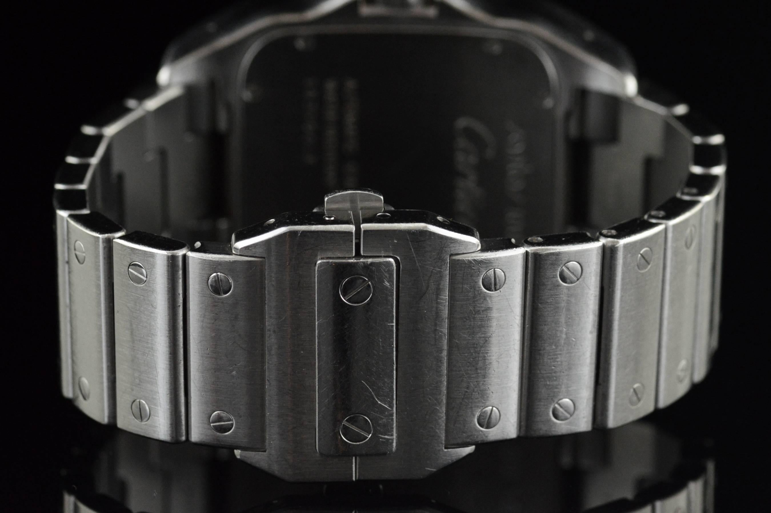 Cartier Stainless Steel Santos 100 XL 38mm Case Automatic Wristwatch 1