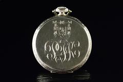 1928 Knights of Columbus La Rubida Gold Howard Pocket Watch