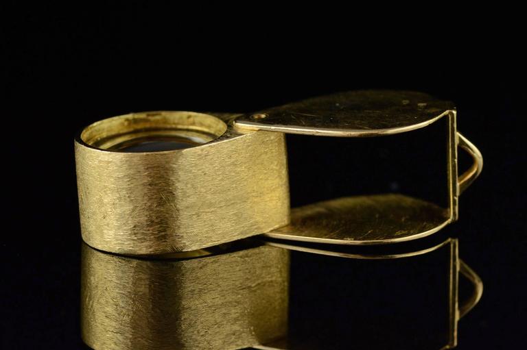 1980s Gold Jewelers Loupe at 1stDibs 14k gold jewelers loupe, vintage