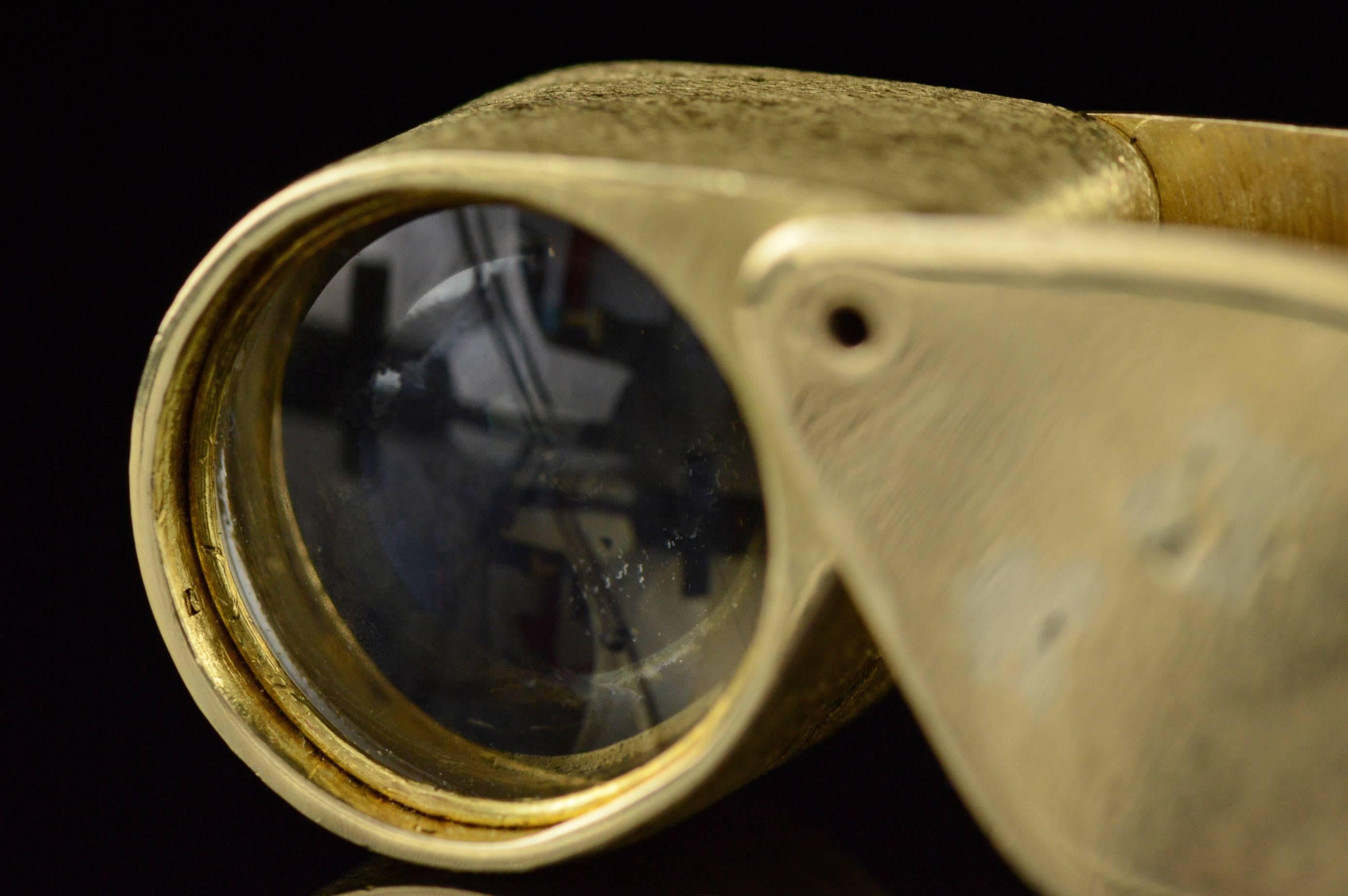 1980s Gold Jewelers Loupe 1