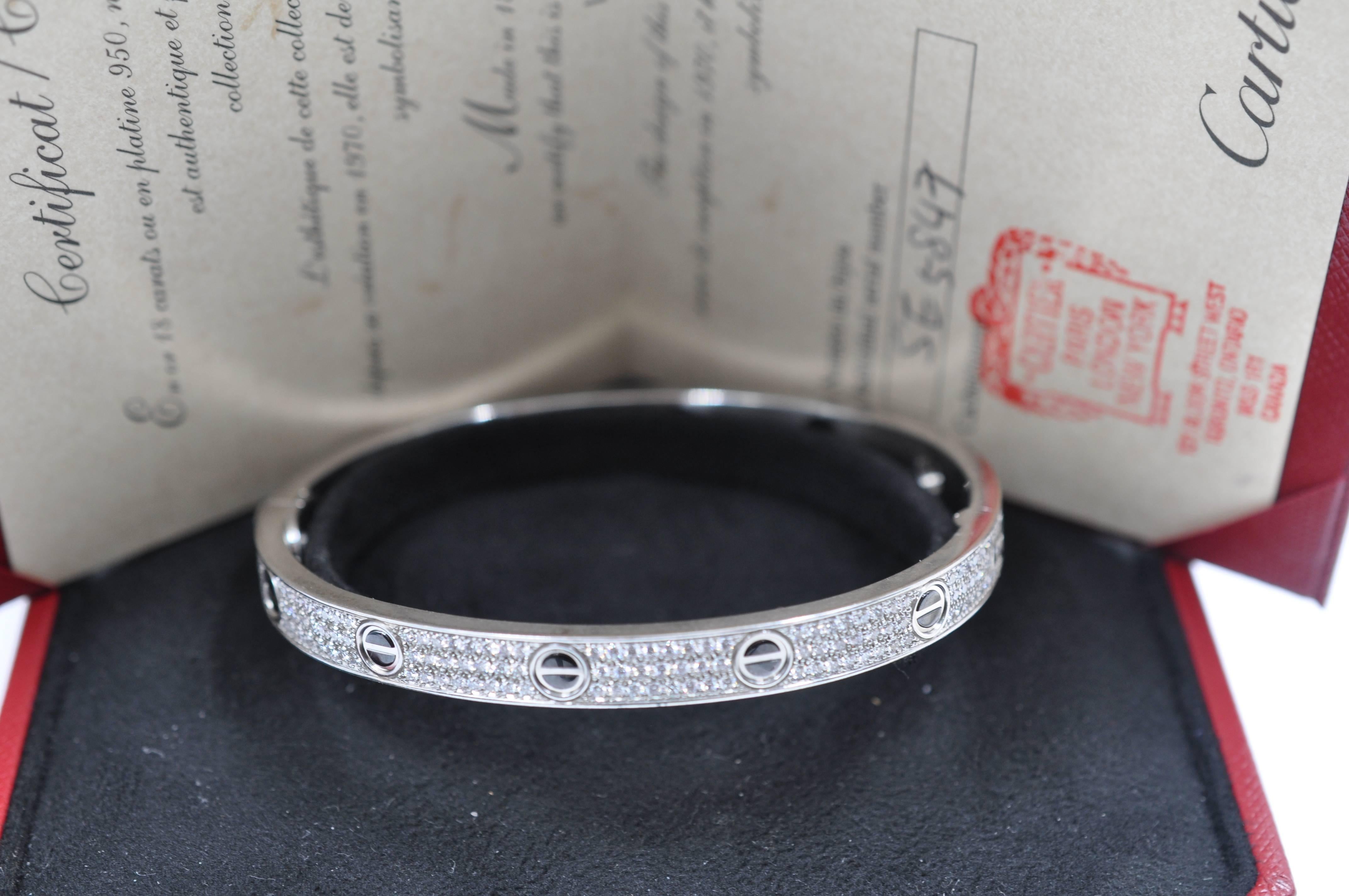 cartier love bracelet black ceramic