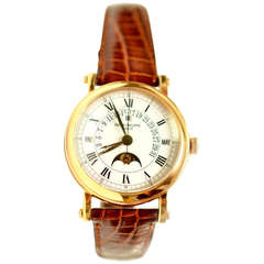 Patek Philippe Rose Gold Perpetual Calendar Wristwatch Ref 5059R