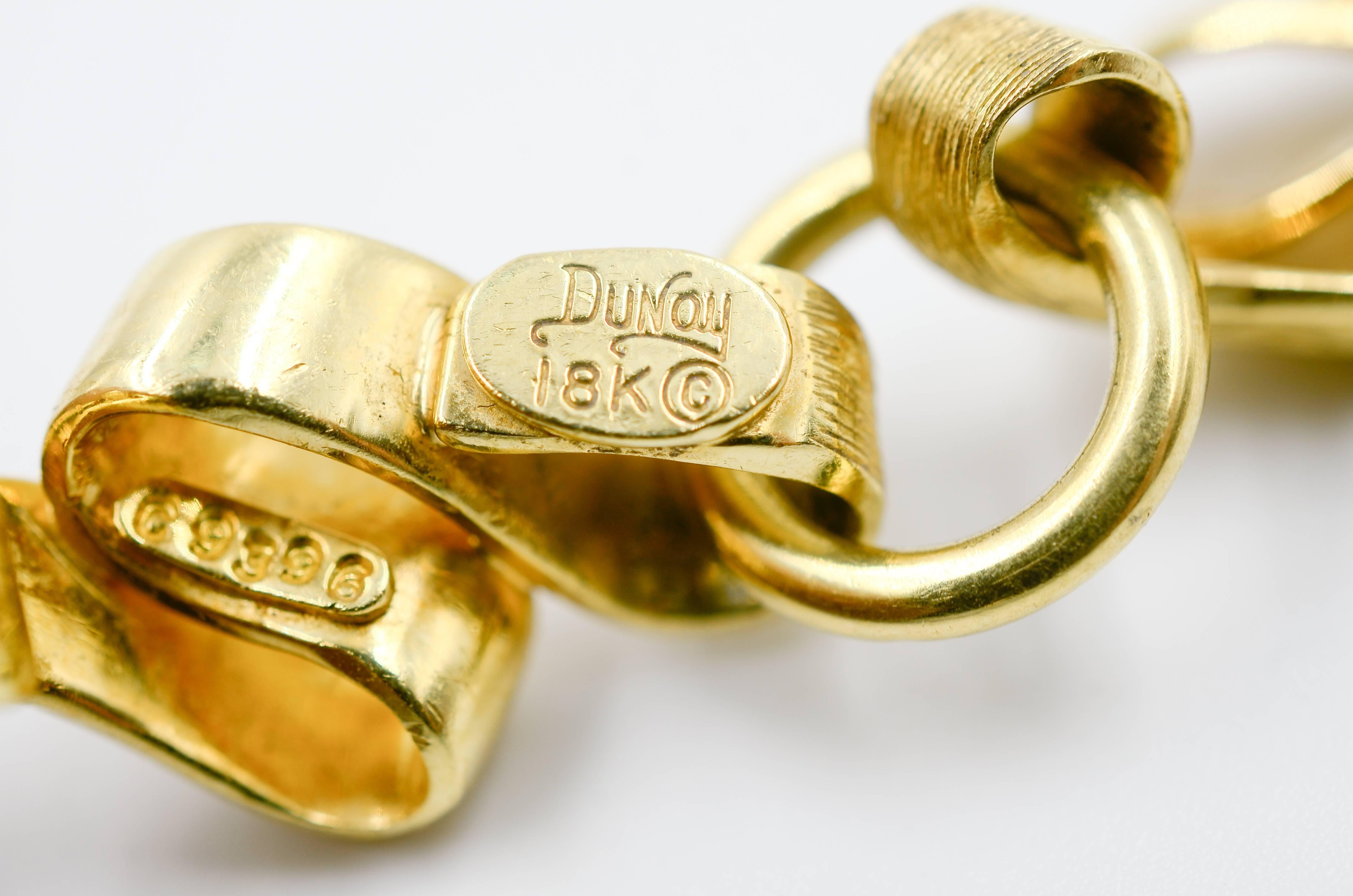 Henry Dunay Gold Sabi Link Bracelet 2