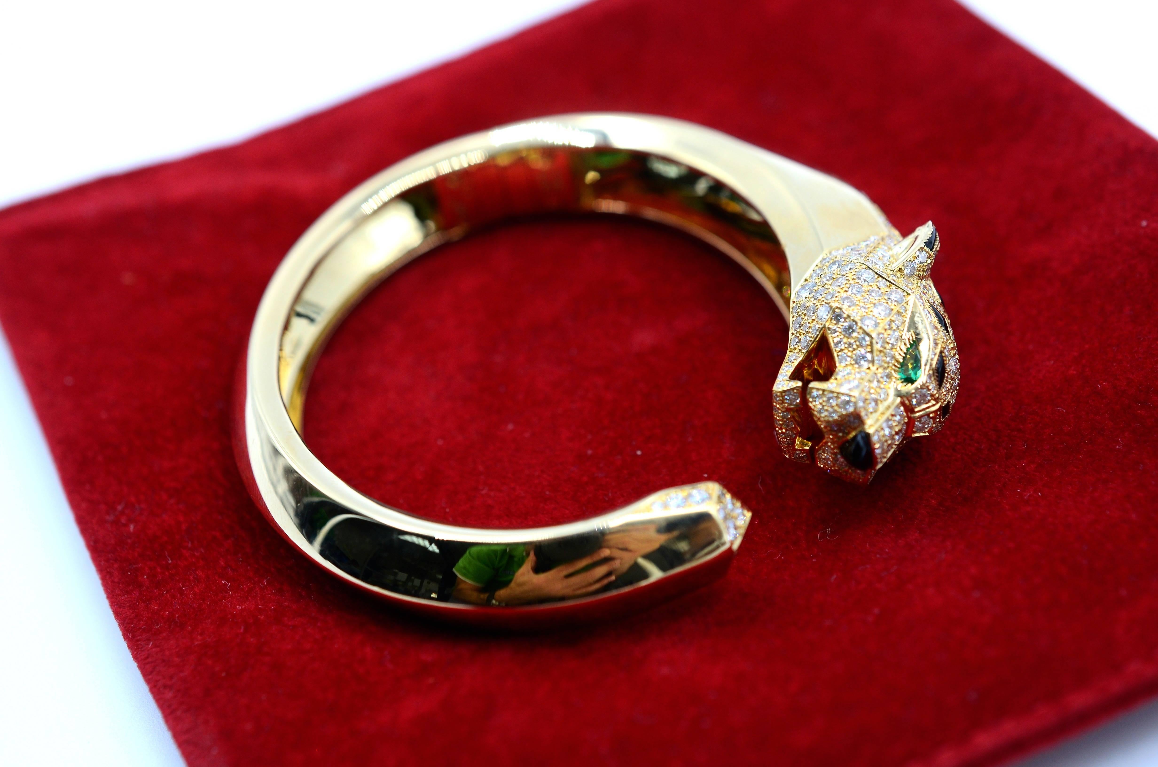 leopard cartier bracelet