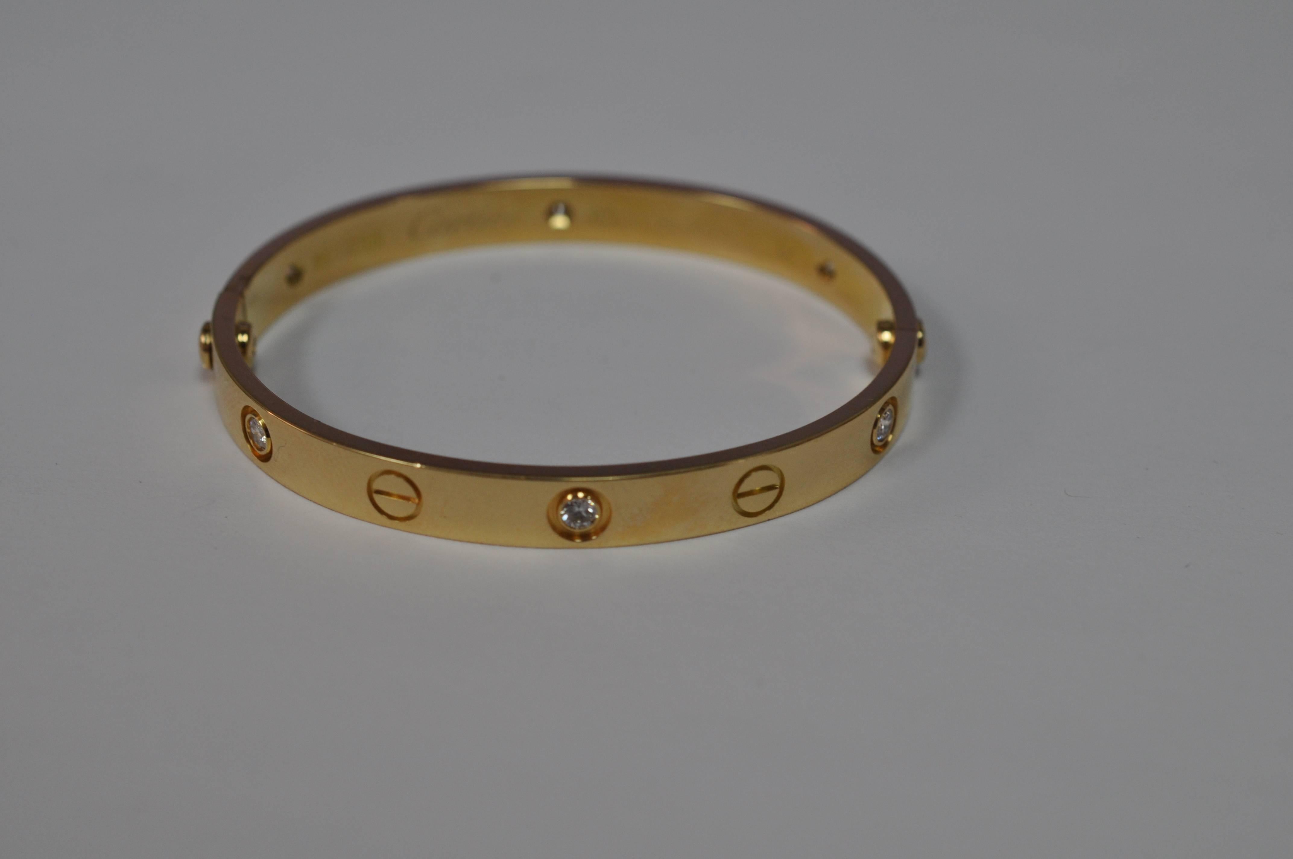 cartier bracelet silber