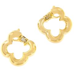 Gemlok Single Clover Gold Earring 10