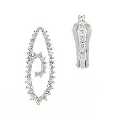 Orecchini a goccia in oro con diamanti Jean Vitau Harmonie