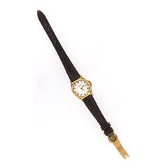 Patek Philippe Ladies Yellow Gold Calatrava Quartz Wristwatch Ref 4906J-001