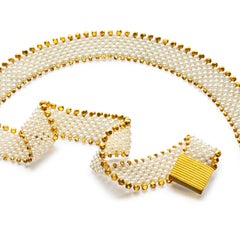 2017 Award Winning Pearl & Gold Convertible Necklace (collier convertible en perles et en or)