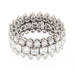 J. Stella Flexible Diamond Platinum Eternity Band