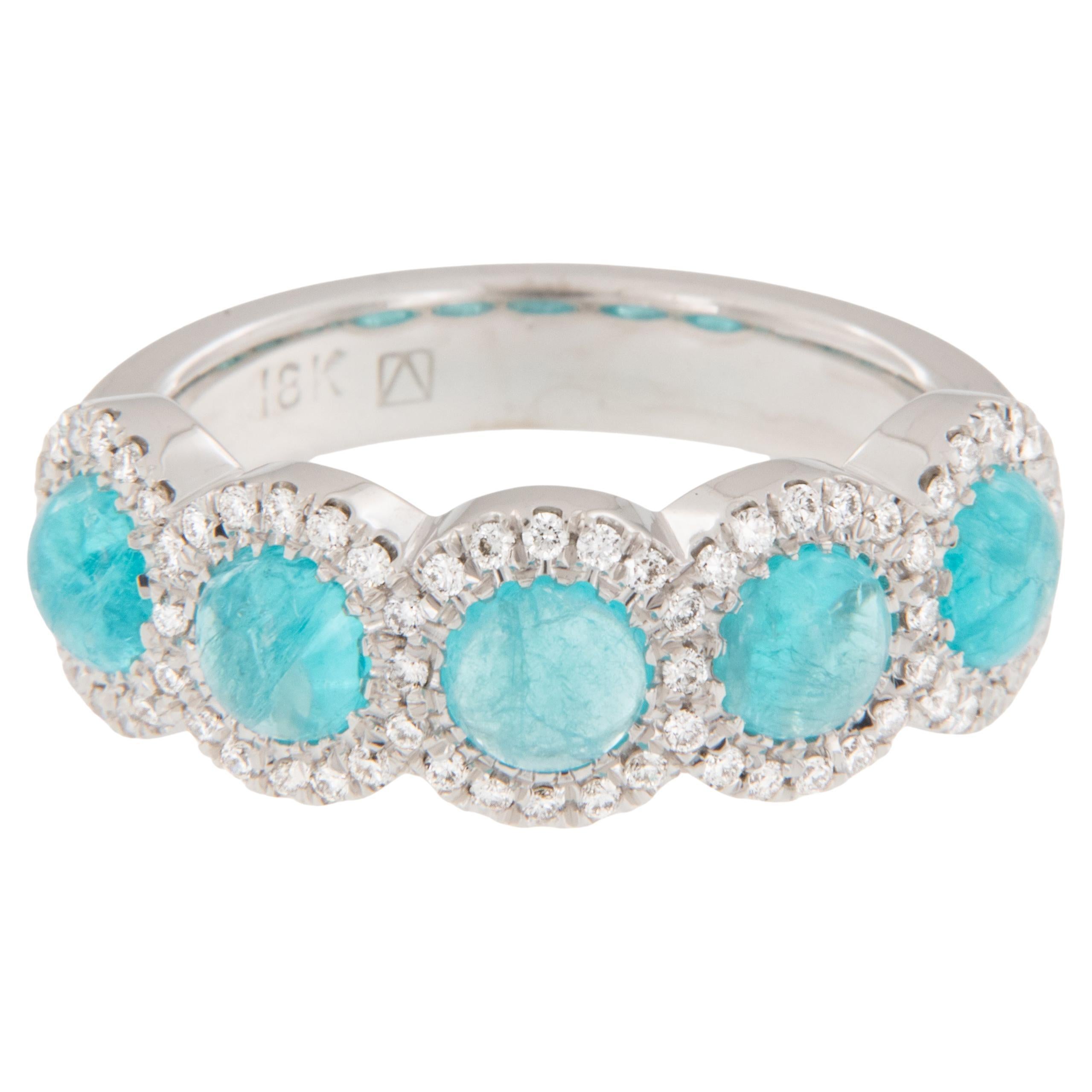 Paraiba-Turmalin Ringe