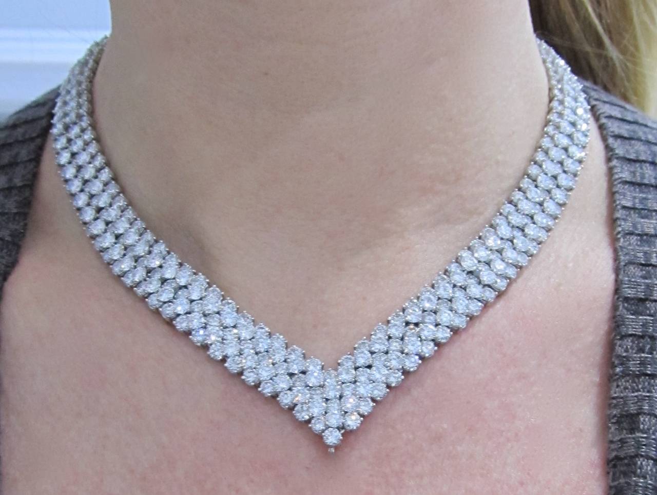 Women's Van Cleef & Arpels Diamond Necklace