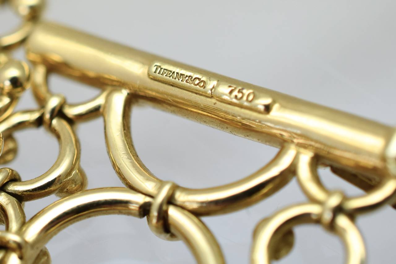 Tiffany & Co. Open Work Gold Bracelet 1