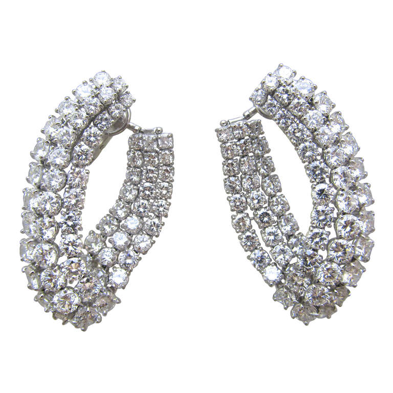Harry Winston Diamond Earrings!