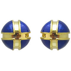 David Webb Enamel Cufflinks 8