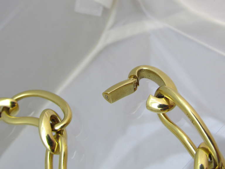 Women's Pomellato Paisley Diamond Gold Long Necklace
