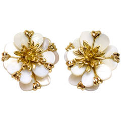 Cartier "Edelweiss Flowers" Paris Earrings