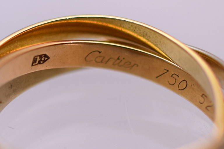 Cartier Trinity Tri-Color Goldband
