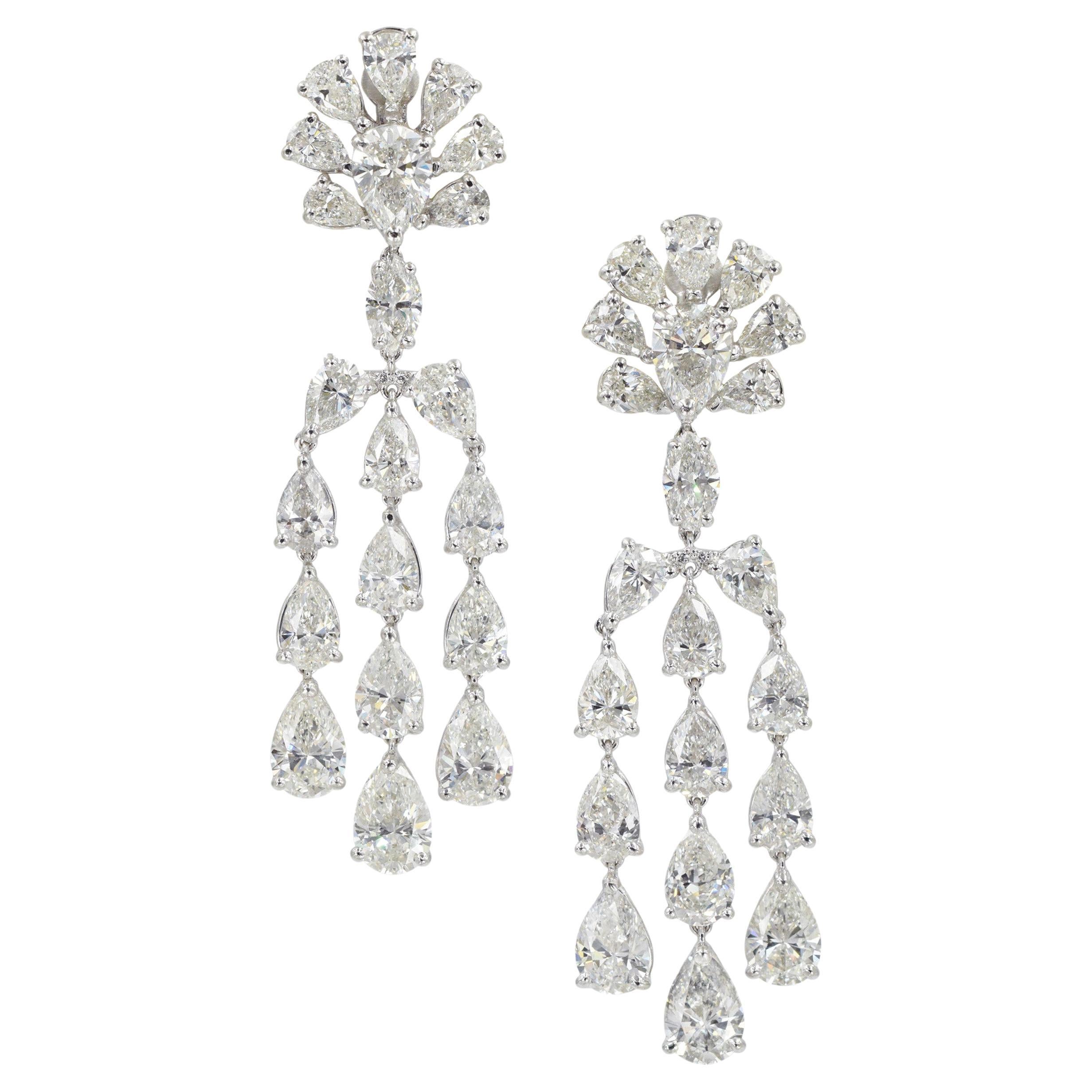 Diamond Chandelier earrings
