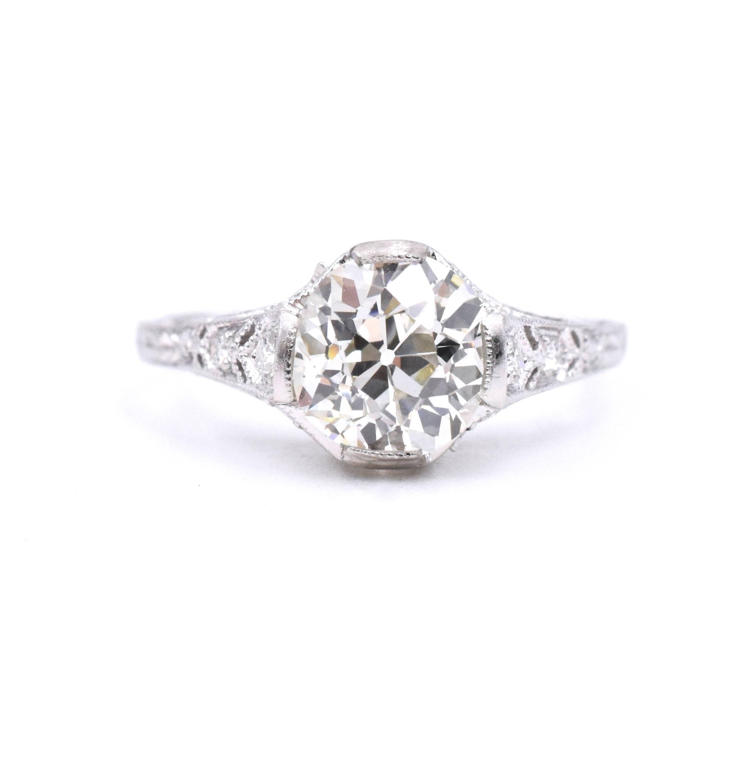 Art Deco Diamond Ring 6
