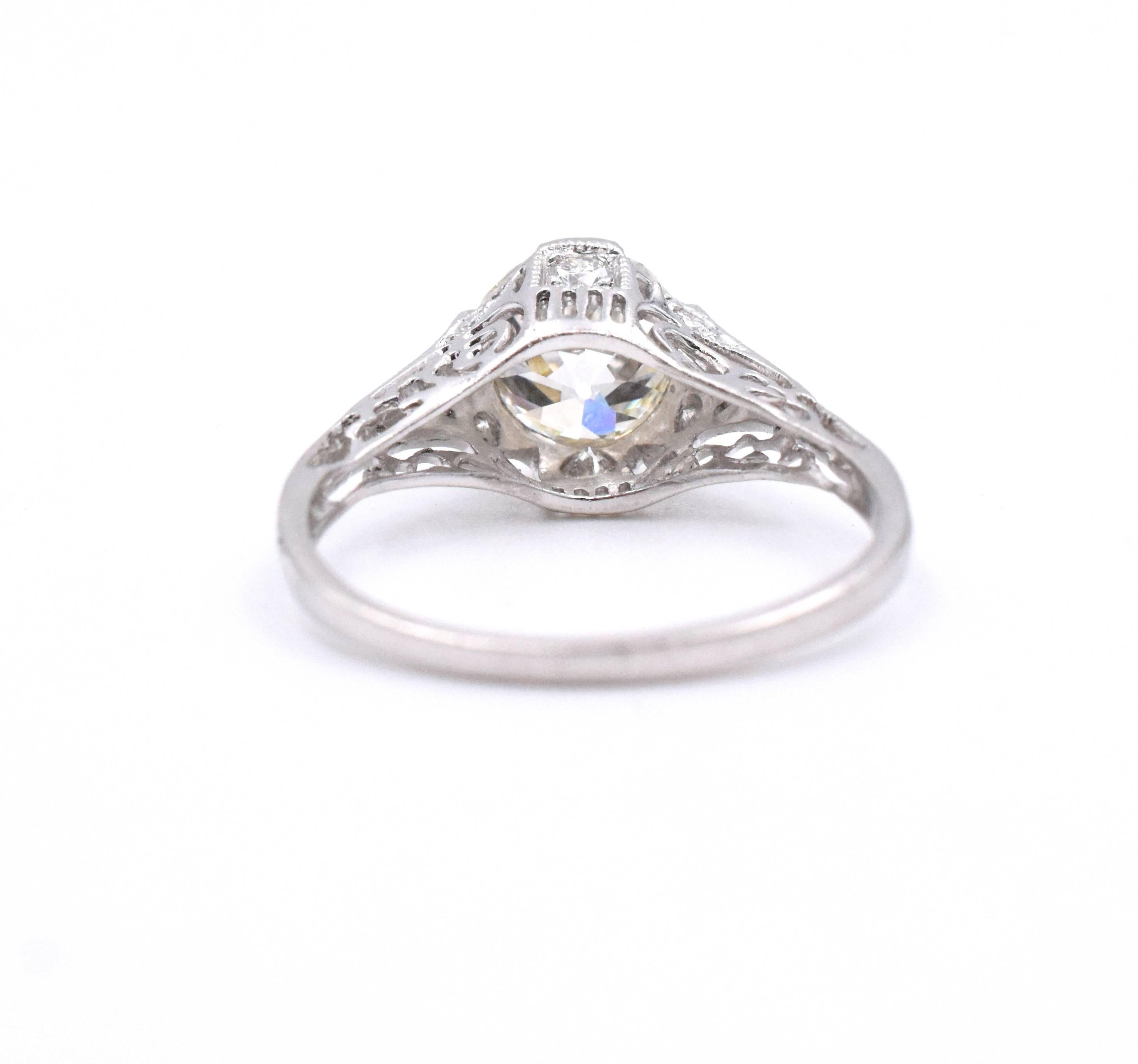 Art Deco Diamond Ring 5