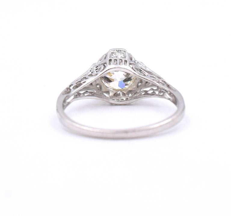 Art Deco Diamond Ring For Sale at 1stDibs