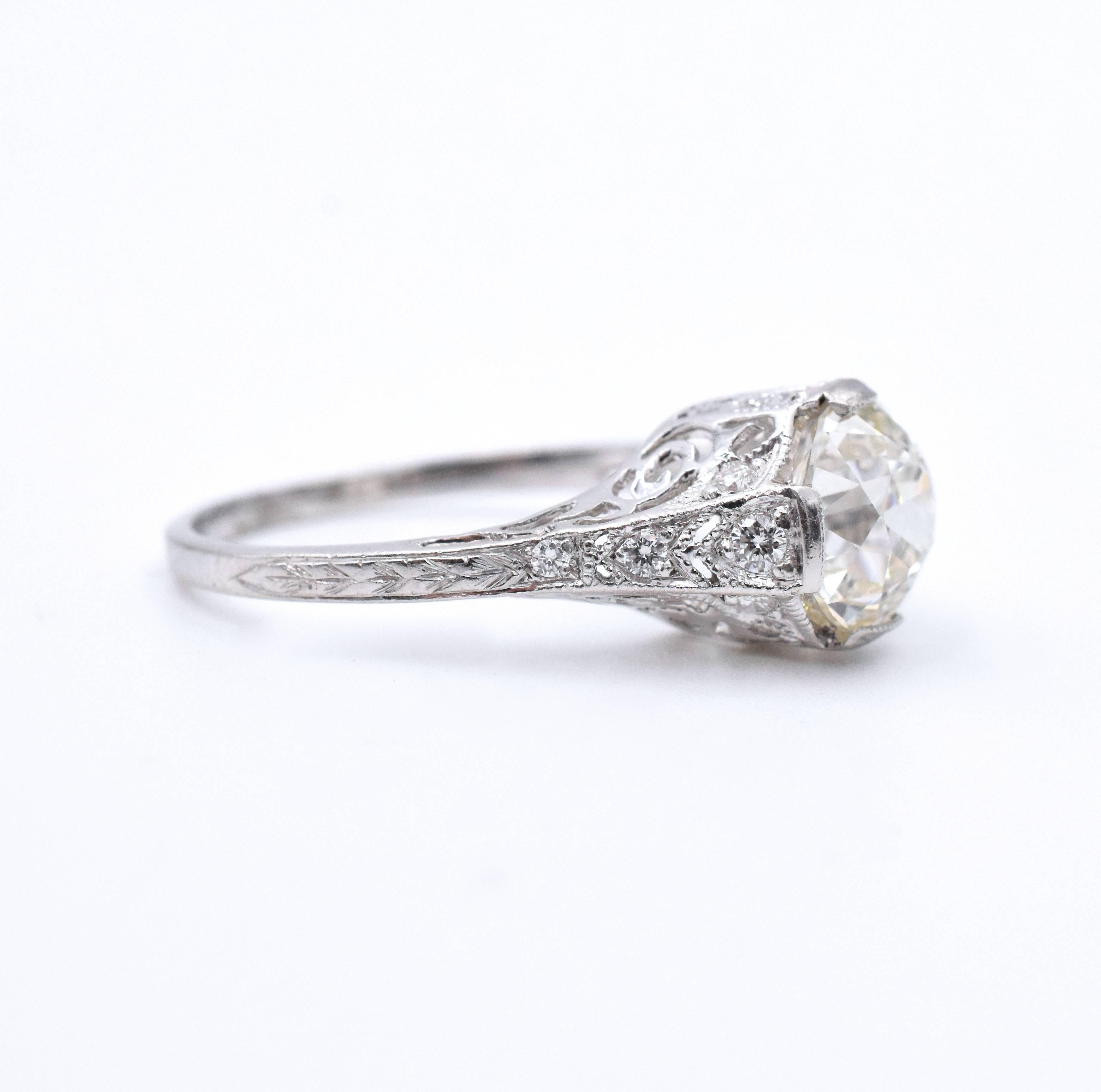 Art Deco Diamond Ring 3