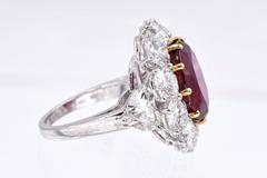 GRAFF  9.44 carat Ruby  Diamond Ring