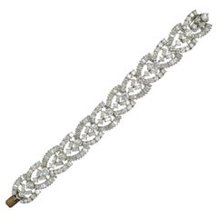 Vintage Tiffany & Co. Diamond bracelet in platinum.