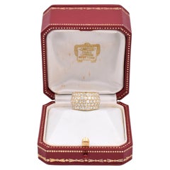 Cartier Nigeria Diamond Wedding band in 18k Yellow Gold.