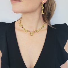 Kieselstein-Cord 'Midsummer Night's Dream' collection necklace and earrings suit